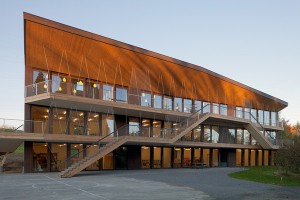 Nouveau bâtiment de l'école Steiner